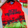 Red Male & Female Cotton Armless