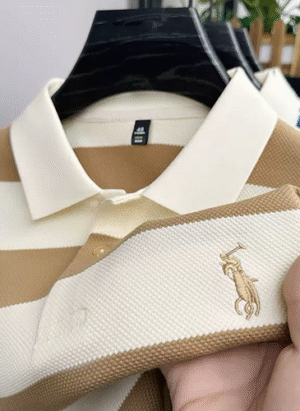 Golden High Quality Collar Neck T-Shirt
