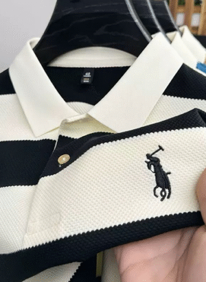Black High Quality Collar Neck T-Shirt